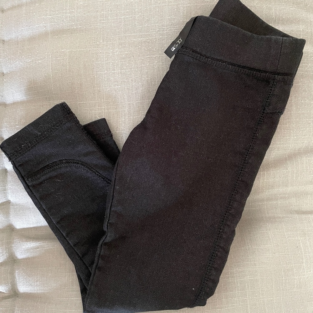 Joe's jeggings, girls 4T, black, great condition